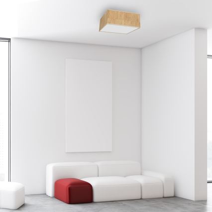 Taklampa CORK 2xE27/60W/230V