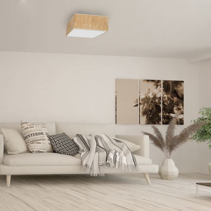 Taklampa CORK 2xE27/60W/230V