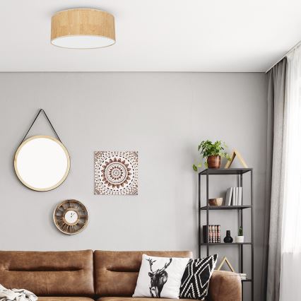 Taklampa CORK 3xE27/60W/230V