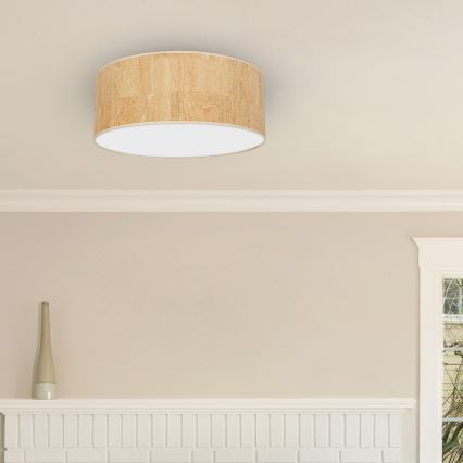 Taklampa CORK 3xE27/60W/230V