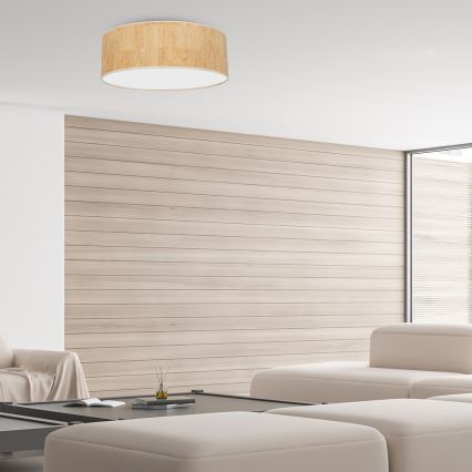Taklampa CORK 3xE27/60W/230V