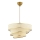 Taklampa COUPER 1xE27/60W/230V creme/guld