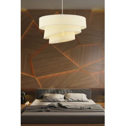 Taklampa COUPER 1xE27/60W/230V vit