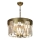 Taklampa CRYSTALLINE 6xE27/40W/230V brons
