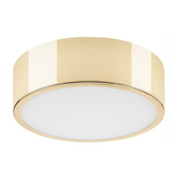 Taklampa DANTE 1xE27/60W/230V diameter 26 cm gyllene