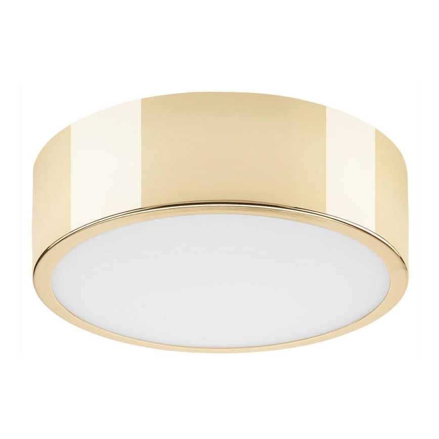 Taklampa DANTE 1xE27/60W/230V diameter 26 cm gyllene