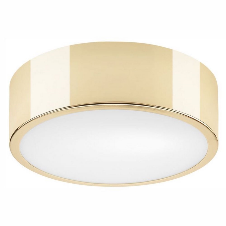 Taklampa DANTE 1xE27/60W/230V diameter 26 cm gyllene