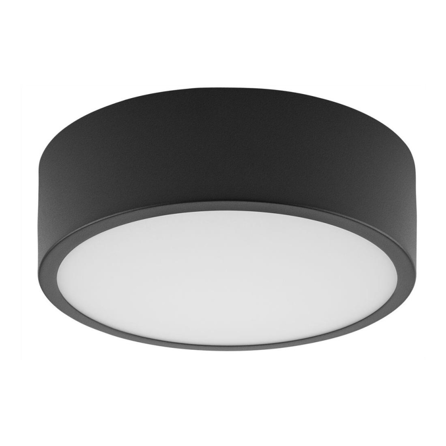 Taklampa DANTE 1xE27/60W/230V diameter 26 cm svart