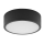 Taklampa DANTE 1xE27/60W/230V diameter 26 cm svart