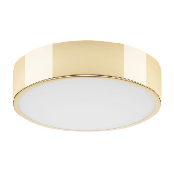 Taklampa DANTE 2xE27/60W/230V diameter 36 cm gyllene