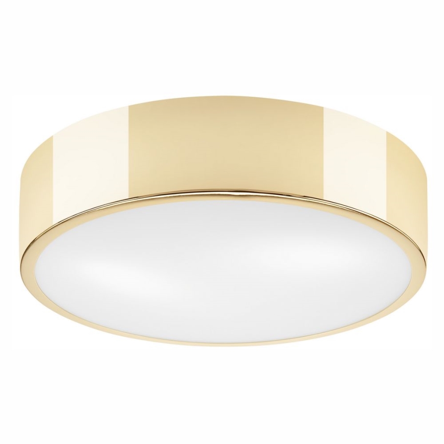 Taklampa DANTE 2xE27/60W/230V diameter 36 cm gyllene
