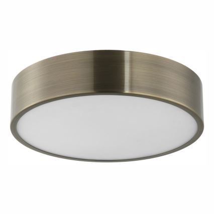 Taklampa DANTE 2xE27/60W/230V diameter 36 cm patina