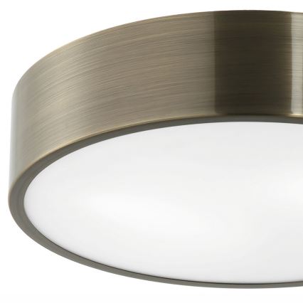 Taklampa DANTE 2xE27/60W/230V diameter 36 cm patina