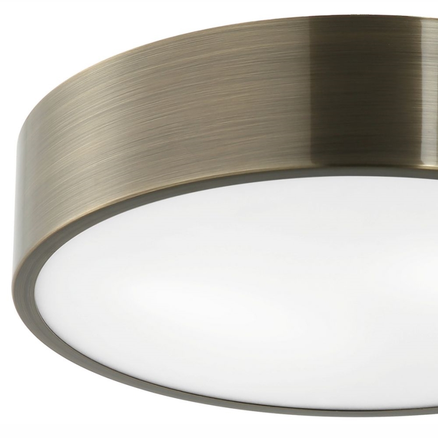 Taklampa DANTE 2xE27/60W/230V diameter 36 cm patina