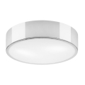 Taklampa DANTE 2xE27/60W/230V diameter 36 cm skinande krom