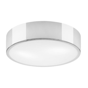 Taklampa DANTE 2xE27/60W/230V diameter 36 cm skinande krom