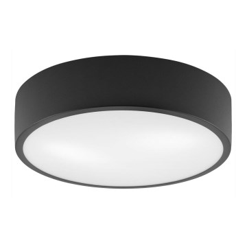 Taklampa DANTE 2xE27/60W/230V diameter 36 cm svart