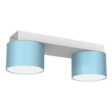 Taklampa  DIXIE 2xGX53/11W/230V blå