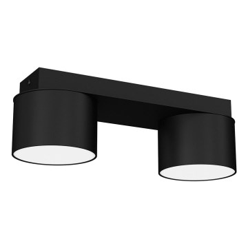 Taklampa  DIXIE 2xGX53/11W/230V svart