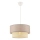 Taklampa ECHO 1xE27/60W/230V beige/kräm