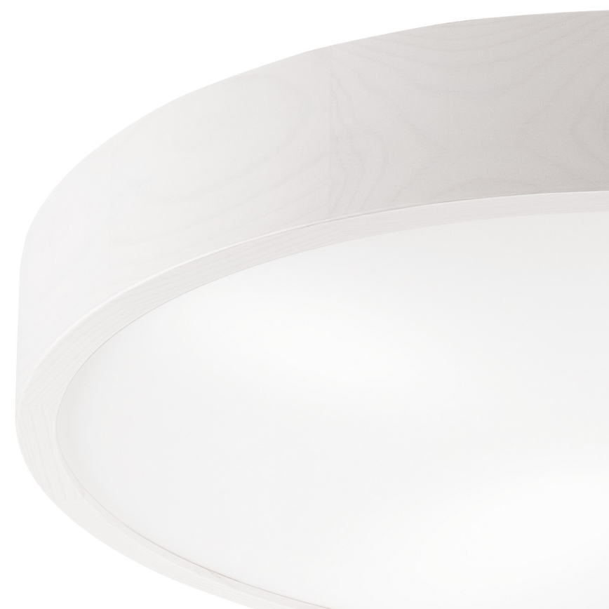 Taklampa EVELINA 4xE27/60W/230V vit/tall
