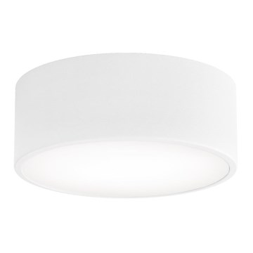 Taklampa för badrum med sensor CLEO 1xE27/24W/230V Ø 20 cm IP54 vit