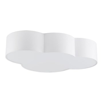 Taklampa för barn  CLOUD 4xE27/15W/230V vit