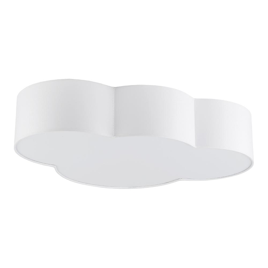 Taklampa för barn  CLOUD 4xE27/15W/230V vit