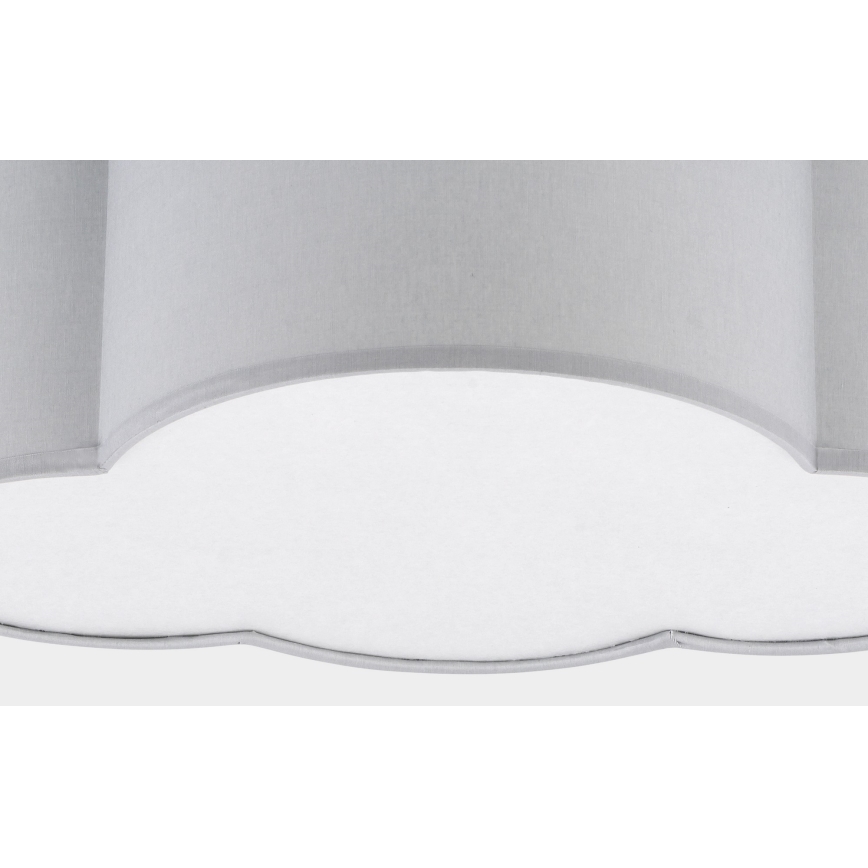 Taklampa för barn  CLOUD MINI 2xE27/15W/230V grå
