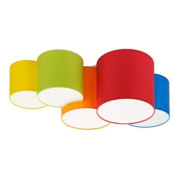Taklampa för barn  MONA KIDS 5xE27/15W/230V