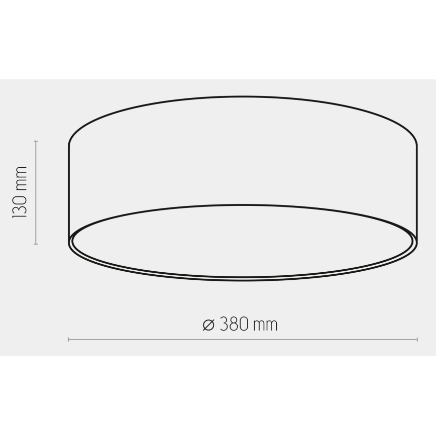 Taklampa för barn  RONDO KIDS 4xE27/15W/230V rosa