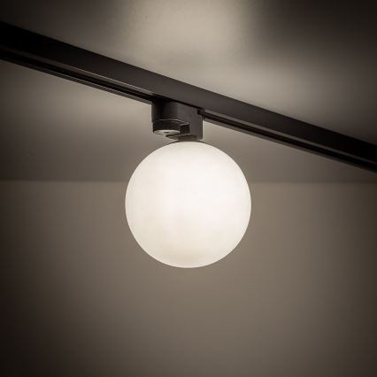 Taklampa för 1-fas skensystem TRACER 1xG9/8W/230V vit/svart