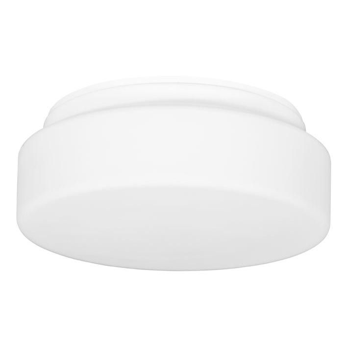 Taklampa för utomhusbruk med sensor HECTOR 1xE27/60W/230V diameter 25 cm IP44 opal vit