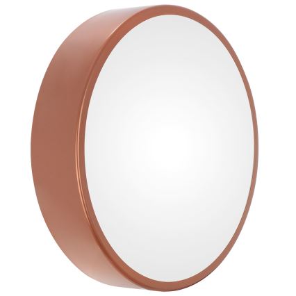 Taklampa för utomhusbruk with a sensor CLEO 3xE27/24W/230V diameter 40 cm koppar IP54