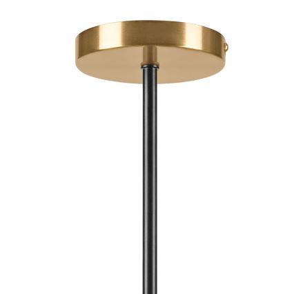 Taklampa GEORGIA med stång 3xG9/5W/230V guld/rökig beige