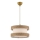 Taklampa HALO 1xE27/60W/230V beige/beige