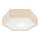 Taklampa HEX NATURAL 1xE27/60W/230V d. 32 cm tall
