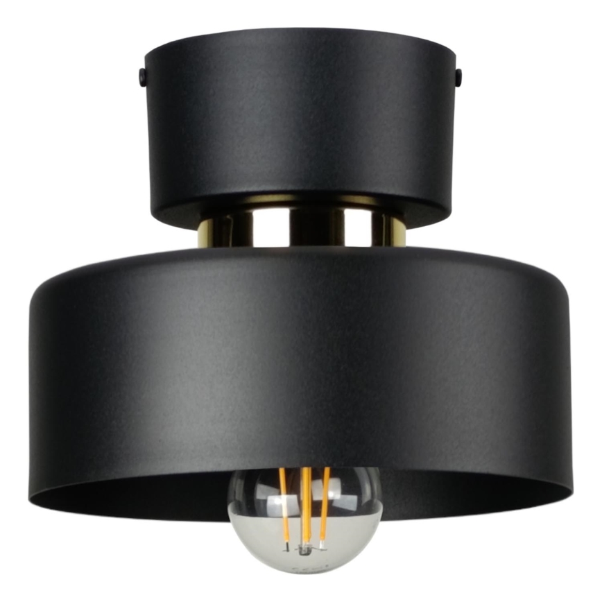 Taklampa IGNIA 1xE27/60W/230V svart