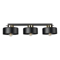 Taklampa IGNIA 3xE27/60W/230V svart