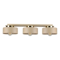 Taklampa IGNIA 3xE27/60W/230V taupe