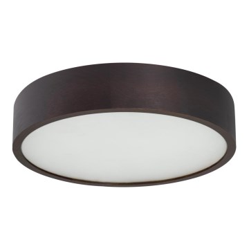 Taklampa JASMIN 2xE27/20W/230V tall ø 37,5 cm wenge