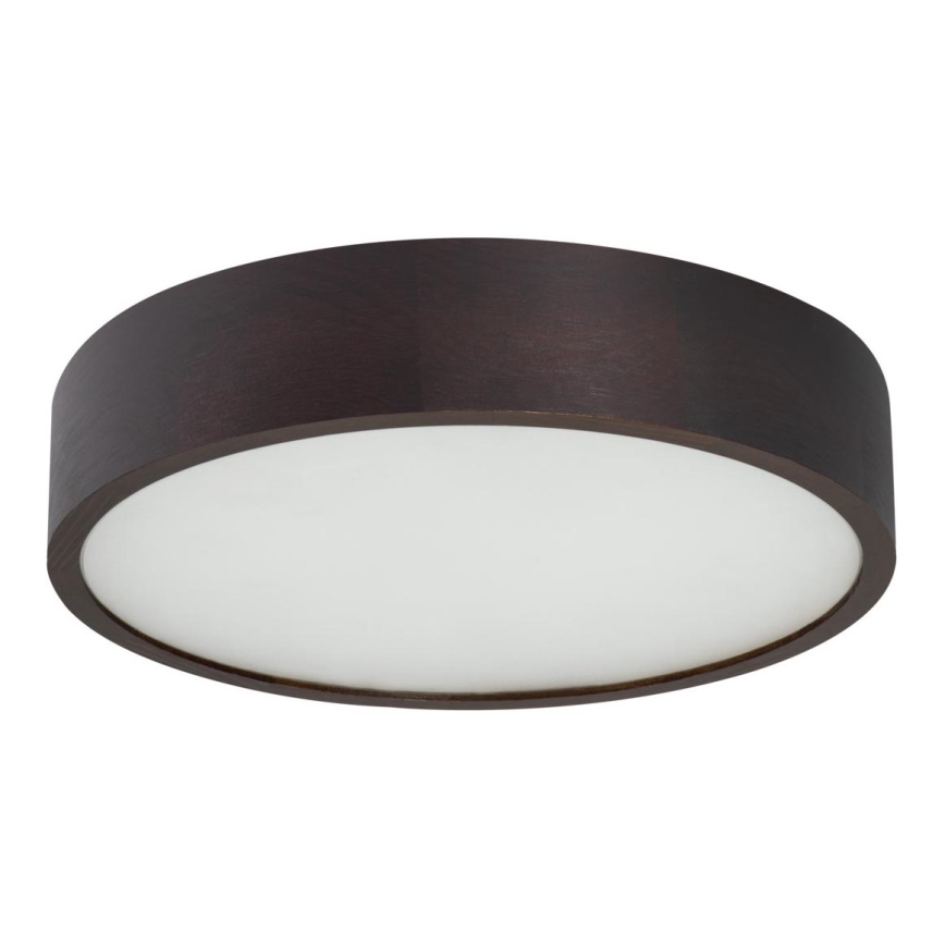Taklampa JASMIN 2xE27/20W/230V tall ø 37,5 cm wenge