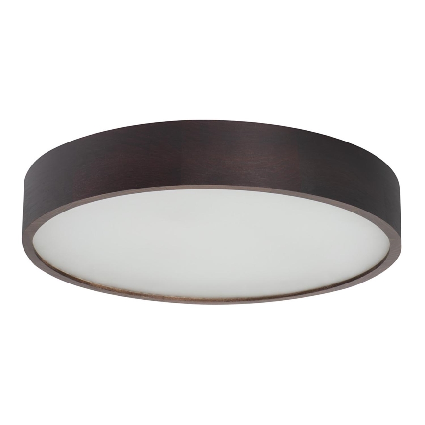 Taklampa JASMIN 3xE27/20W/230V tall ø 47,5 cm wenge