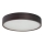 Taklampa JASMIN 3xE27/20W/230V tall ø 47,5 cm wenge