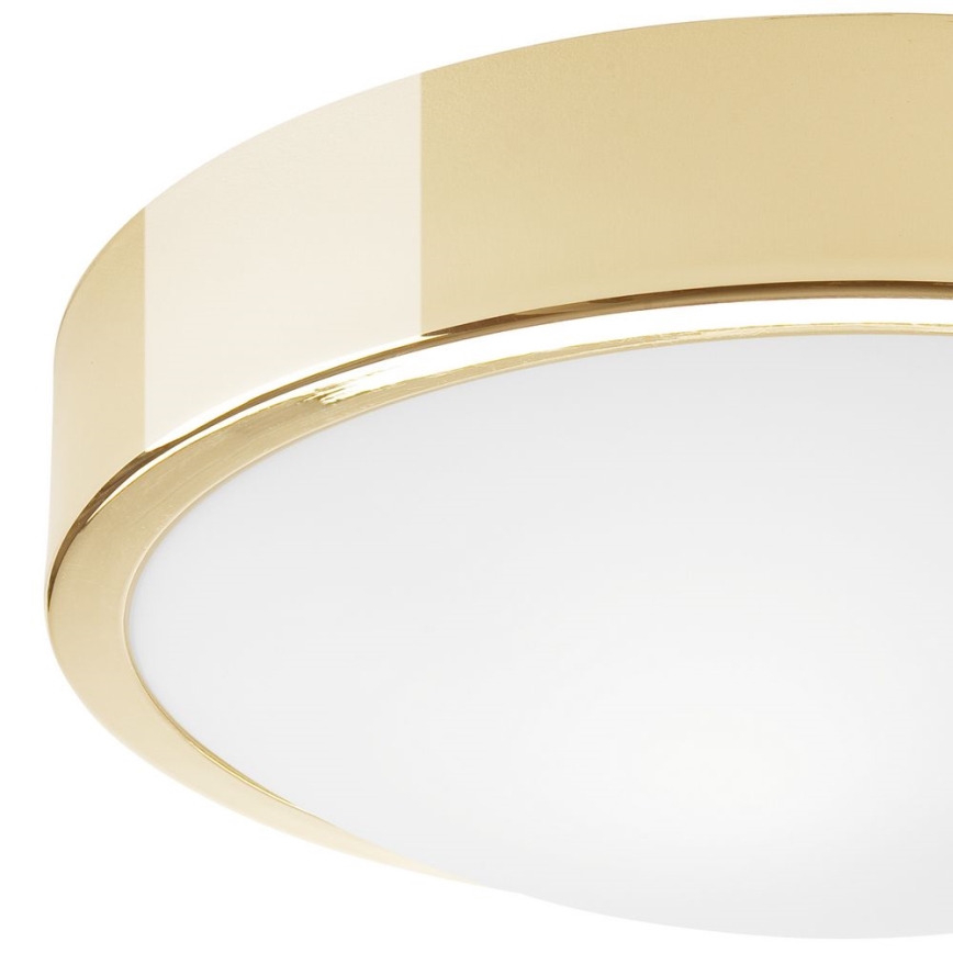 Taklampa JONAS 1xE27/60W/230V diameter 26 cm gyllene