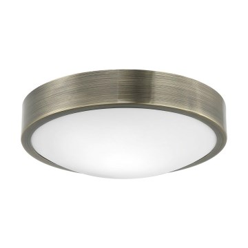 Taklampa JONAS 1xE27/60W/230V diameter 26 cm patina