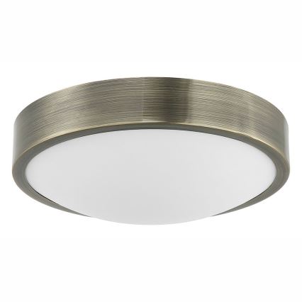 Taklampa JONAS 1xE27/60W/230V diameter 26 cm patina