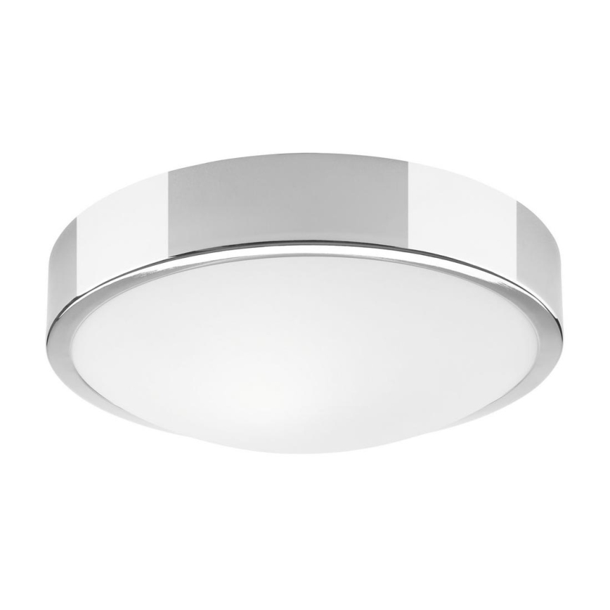 Taklampa JONAS 1xE27/60W/230V diameter 26 cm skinande krom