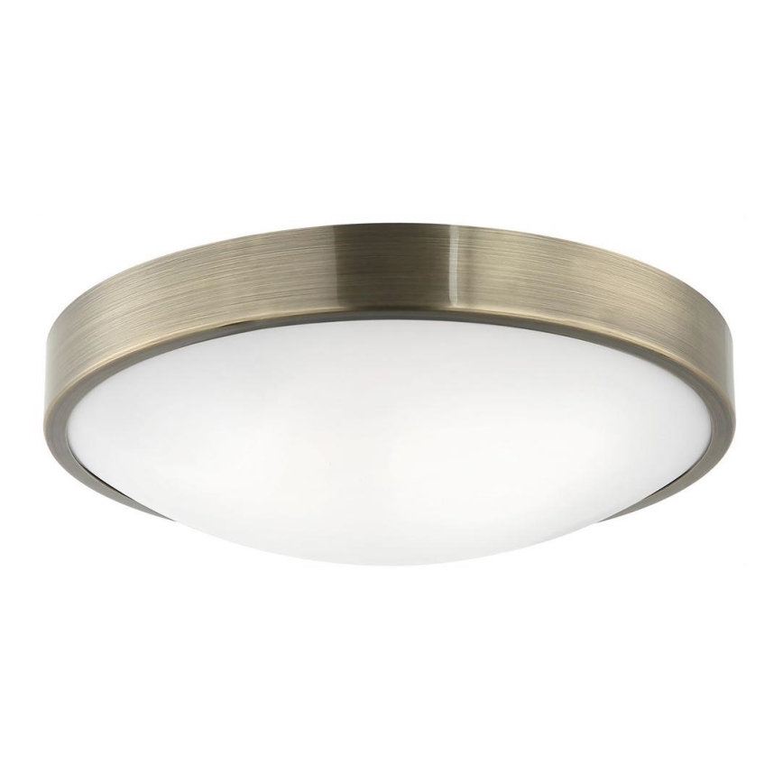 Taklampa JONAS 2xE27/60W/230V diameter 36 cm patina