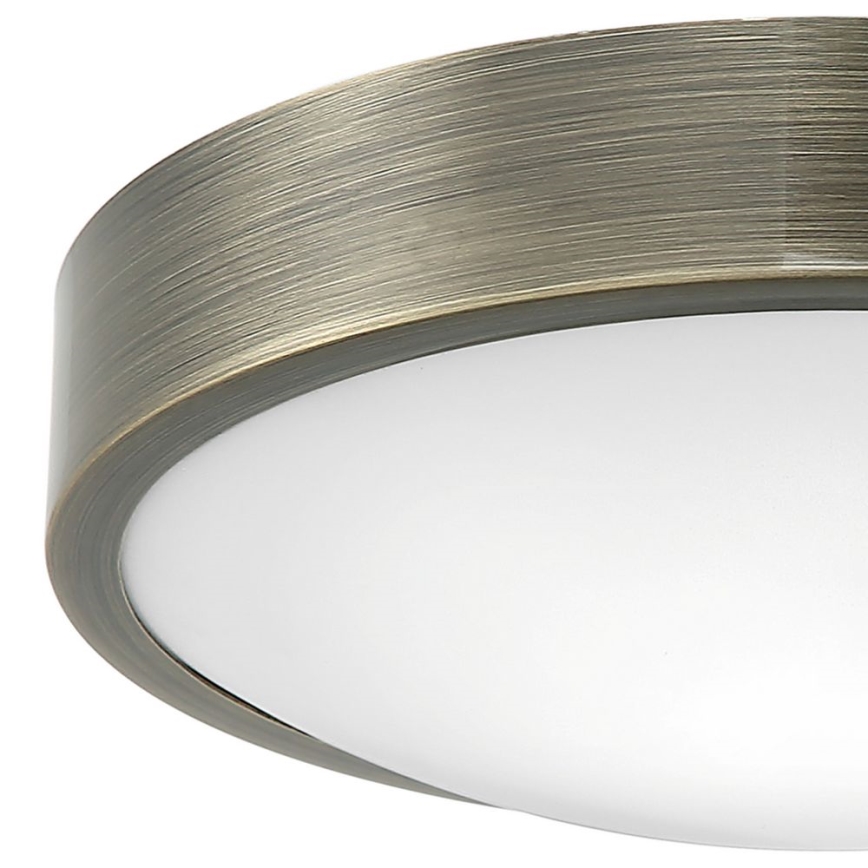 Taklampa JONAS 2xE27/60W/230V diameter 36 cm patina